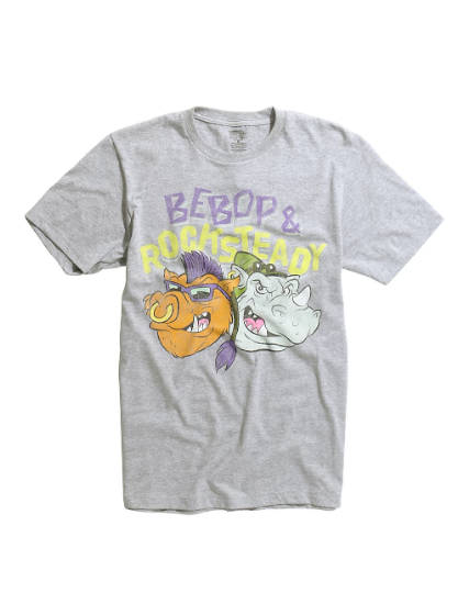 bebop and rocksteady t shirt